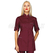 ISACCO CASACCA ANTIGUA M/M BORDEAUX + CODINO GRIGIO 65% POLYESTER  35% COTTON