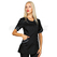 ISACCO CASACCA BABILONIA NERO + PDP 65% POLYESTER  35% COTTON
