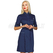 ISACCO CAMICE VENEZIA M/M BLU + CODINO GRIGIO 65% POLYESTER  35% COTTON