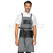 ISACCO GREMBIULE BRISTOL GRIGIO + ECOPELLE NERO 100 % POLYESTER