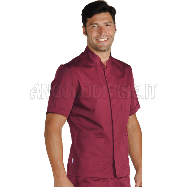 ISACCO CASACCA CORFU' SUPERDRY M/M BORDEAUX 100% POLYESTER  SUPERDRY MICROFIBRA