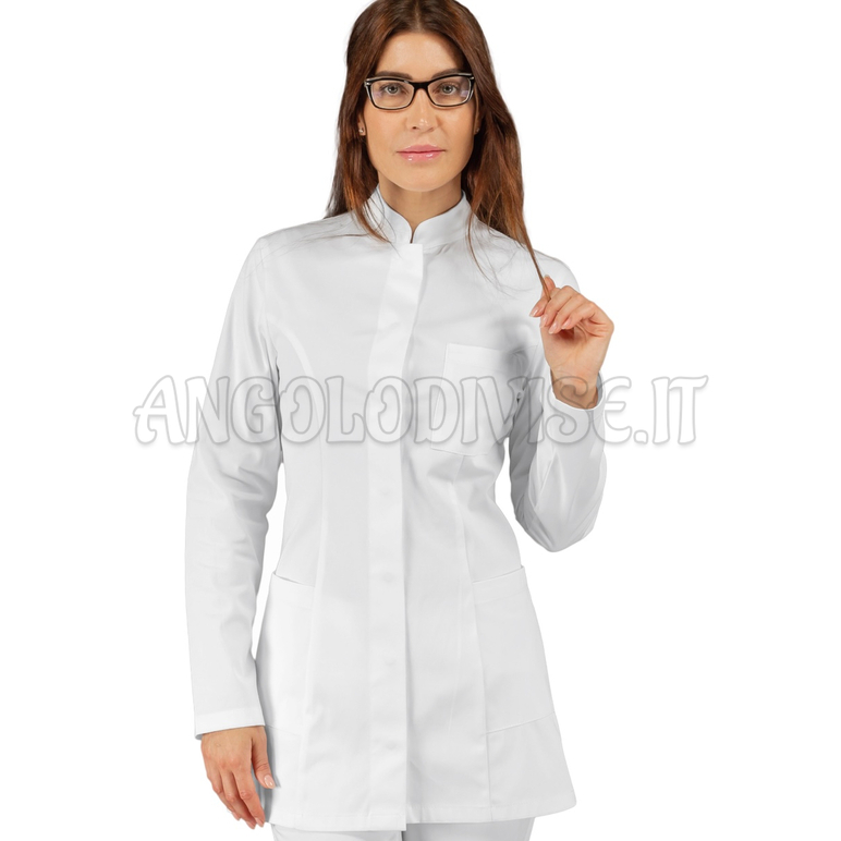 ISACCO CASACCA COSTA RICA SUPER STRETCH BIANCO 97% COTTON  3% SPANDEX