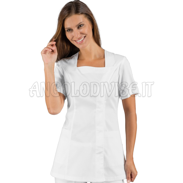 ISACCO CASACCA ABERDEEN BIANCO 65% POLYESTER  35% COTTON