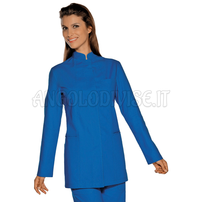 ISACCO CASACCA LIONE AZZURRO 100 % COTTON