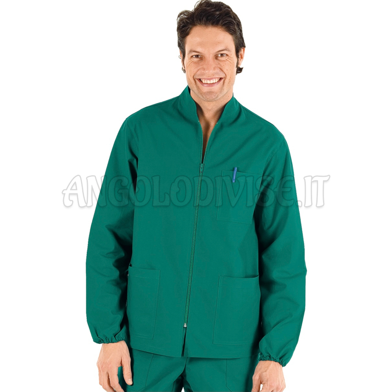 ISACCO CASACCA SAMARCANDA VERDE 100 % COTTON