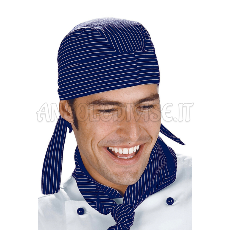 ISACCO BANDANA VIENNA BLU 100 % COTTON