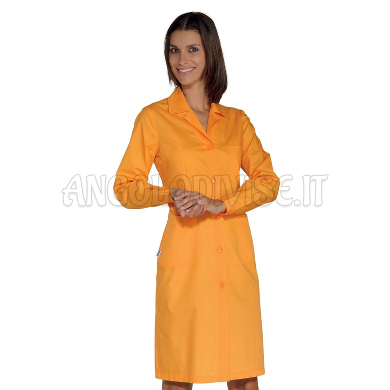 ISACCO CAMICE DONNA ALBICOCCA 65% POLYESTER  35% COTTON