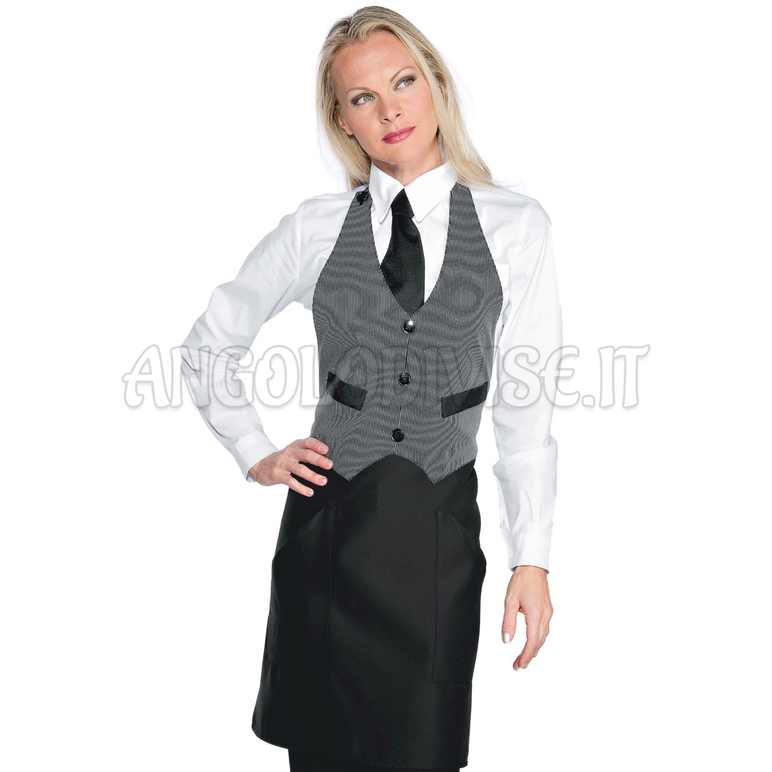 ISACCO GARCON GESSATO/NERO 100 % POLYESTER