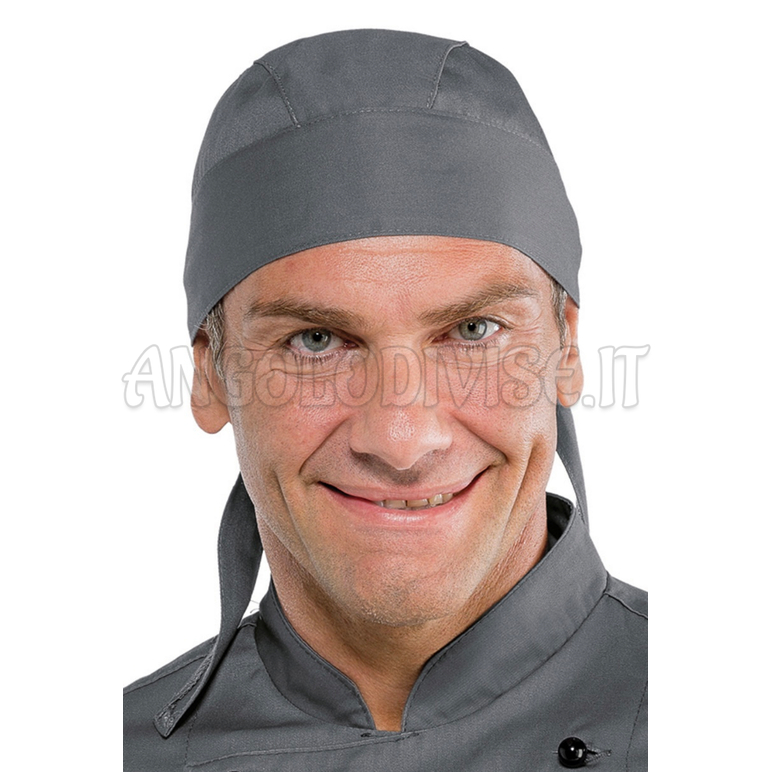 ISACCO BANDANA GRIGIO 65% POLYESTER  35% COTTON
