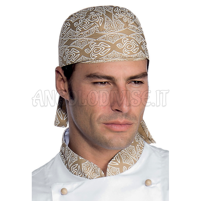 ISACCO BANDANA MAORI 95 65% POLYESTER  35% COTTON