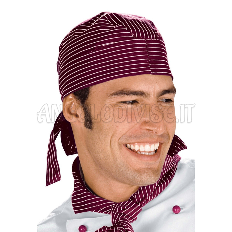 ISACCO BANDANA VIENNA BORDEAUX 100 % COTTON