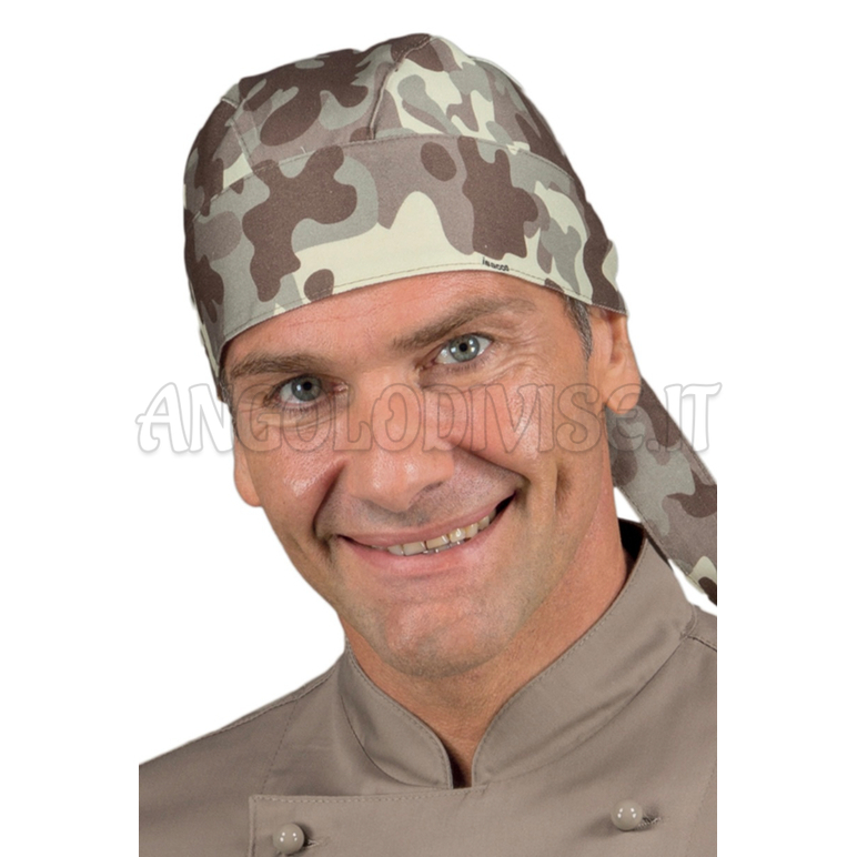ISACCO BANDANA MIMETICO 15 100 % COTTON