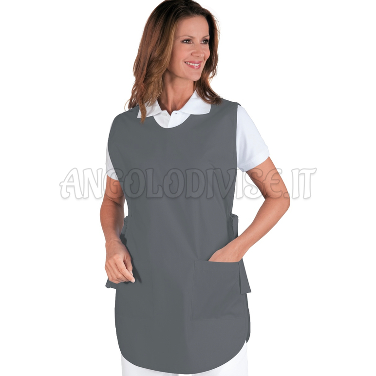 ISACCO PONCHO GRIGIO 65% POLYESTER  35% COTTON