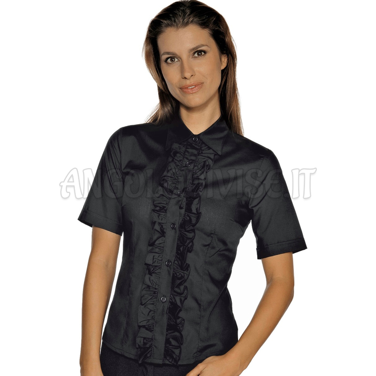 ISACCO CAMICETTA ETOILE M/M NERO 65% POLYESTER  35% COTTON