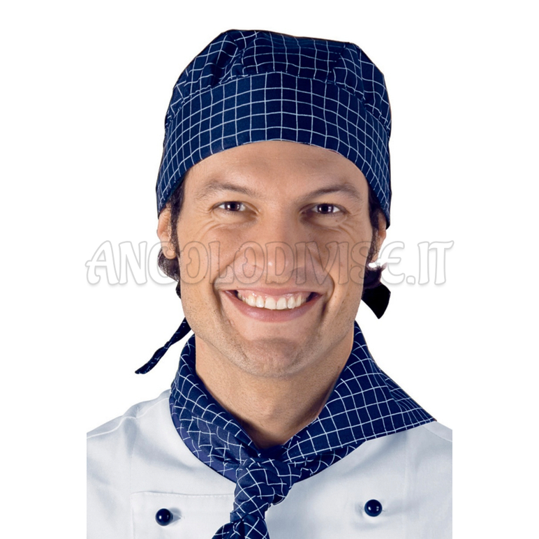 ISACCO BANDANA GLASGOW 65% POLYESTER  35% COTTON