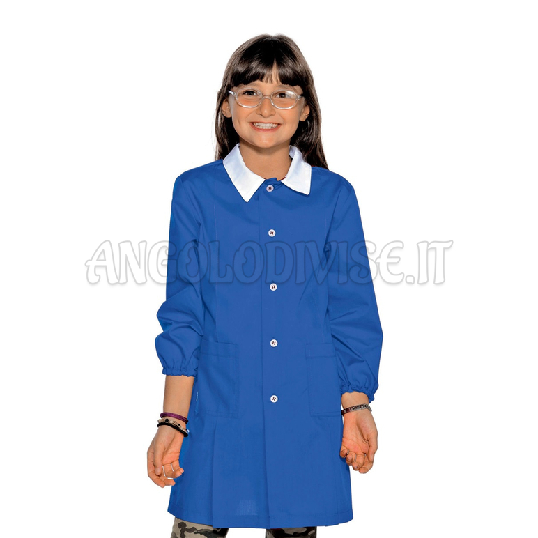 ISACCO GREMBIULINO POLLICINO BLU CINA 65% POLYESTER  35% COTTON