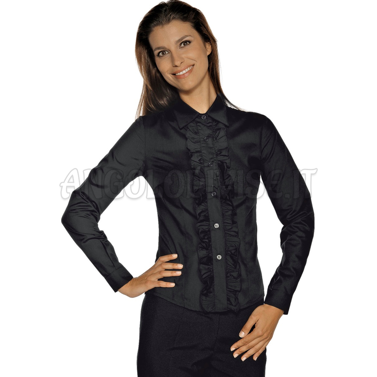 ISACCO CAMICETTA ETOILE NERO 65% POLYESTER  35% COTTON