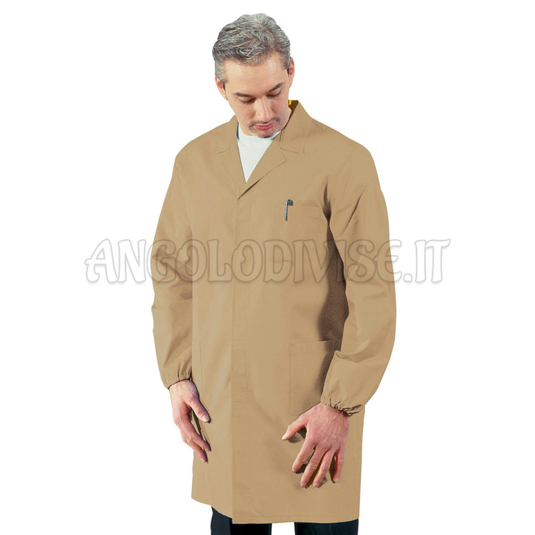 ISACCO CAMICE UOMO BISCOTTO 65% POLYESTER  35% COTTON
