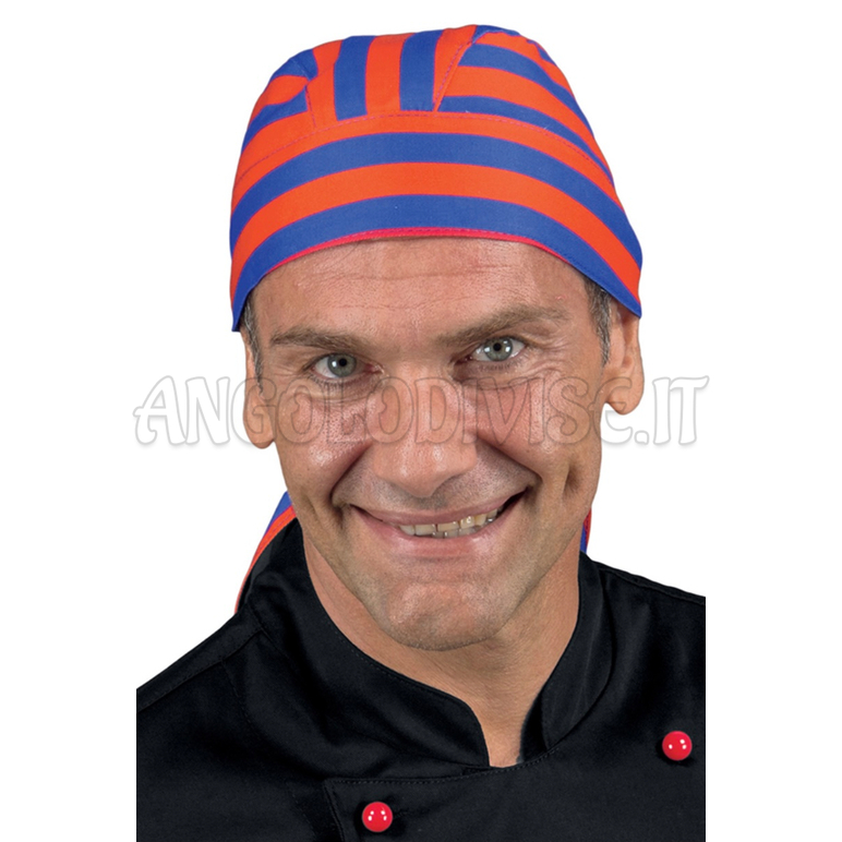 ISACCO BANDANA ROSSO/BLU 100 % COTTON