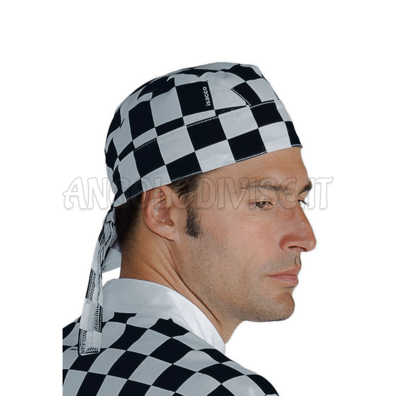 ISACCO BANDANA SCACCO 100 % COTTON