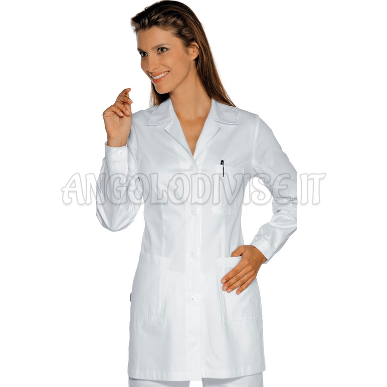 ISACCO CASACCA MARBELLA BIANCO 5XL 100 % COTTON