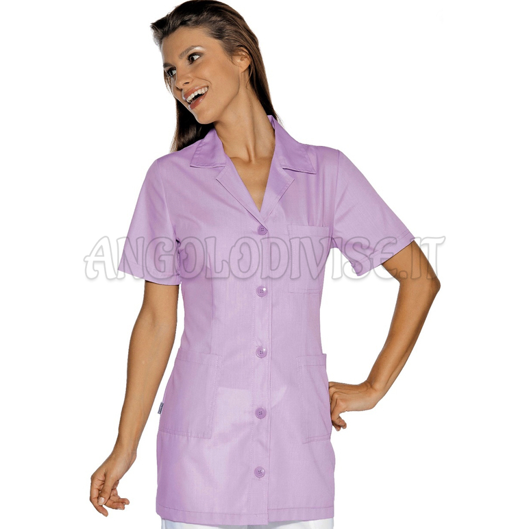 ISACCO CASACCA MARBELLA M/M LILLA 65% POLYESTER  35% COTTON