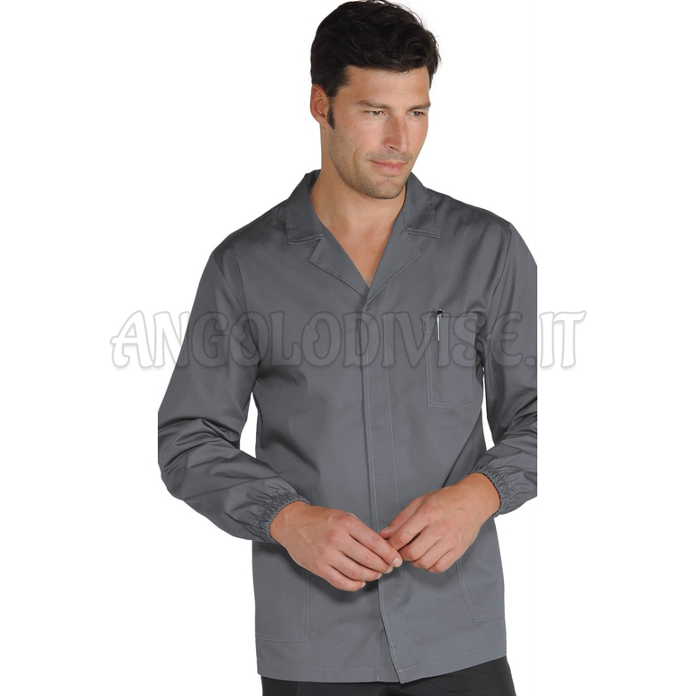 ISACCO GIACCA SPORT GRIGIO 65% POLYESTER  35% COTTON