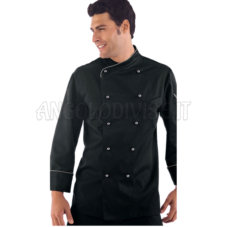 ISACCO GIACCA CUOCO LIMA 65% POLYESTER  35% COTTON