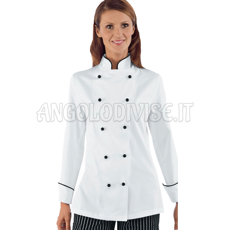 ISACCO GIACCA LADY GRANCHEF 100 % COTTON