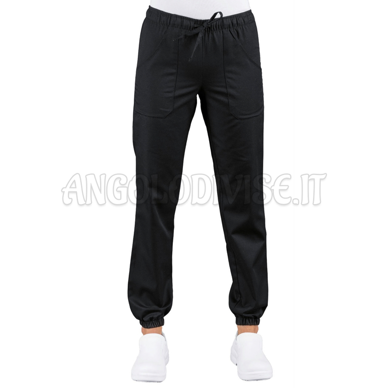 ISACCO PANTAGIAFFA NERO 65% POLYESTER  35% COTTON
