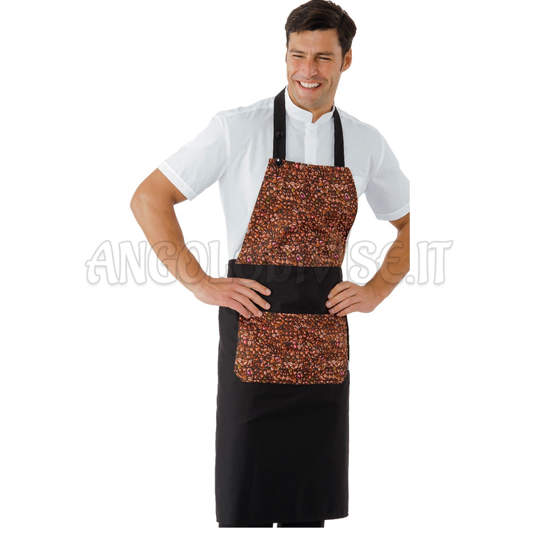ISACCO GREMBIULE DAYTONA CM 95X95 COFFEE 65% POLYESTER  35% COTTON