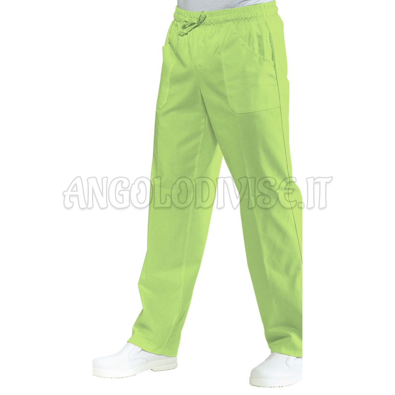 ISACCO PANTALONE C/ELASTICO MELA 65% POLYESTER  35% COTTON