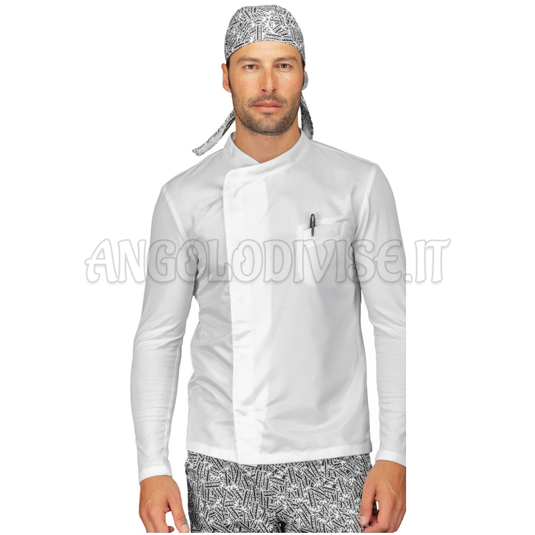 ISACCO GIACCA FRANKLIN JERSEY BIANCO + SUPERDRY BIANCO 100% POLYESTER  SUPERDRY
