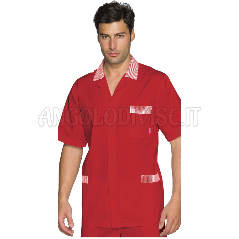ISACCO CASACCA PETER M/M ROSSO+R.ROSSO 65% POLYESTER  35% COTTON