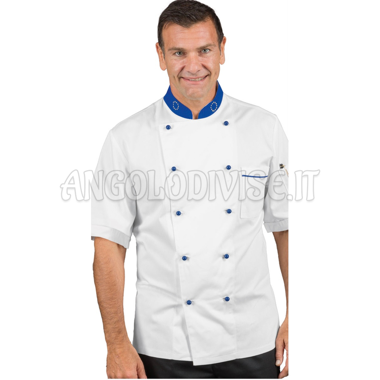 ISACCO GIACCA CUOCO EUROCHEF M/M 5XL 100 % COTTON