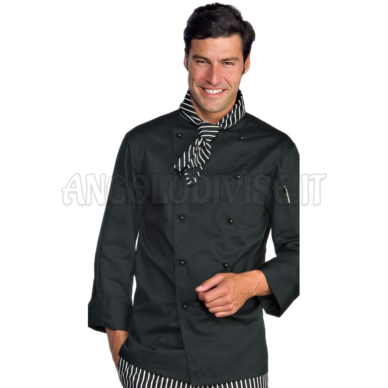 ISACCO GIACCA BLACKCHEF M/M 3XL 65% POLYESTER  35% COTTON