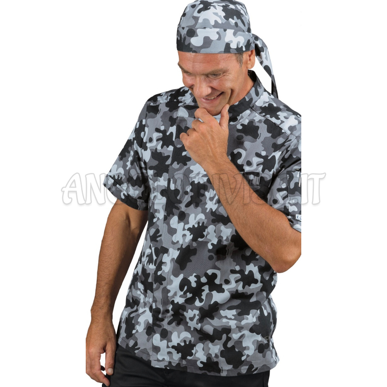 ISACCO GIACCA BILBAO M/M MIMETICO 01 100 % COTTON