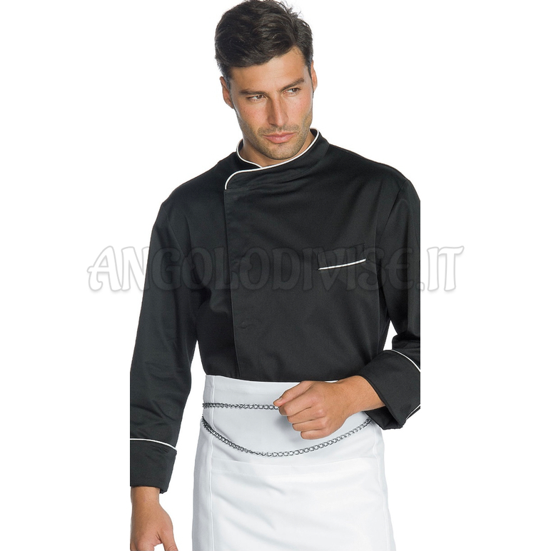 ISACCO GIACCA CUOCO PRETORIA 65% POLYESTER  35% COTTON