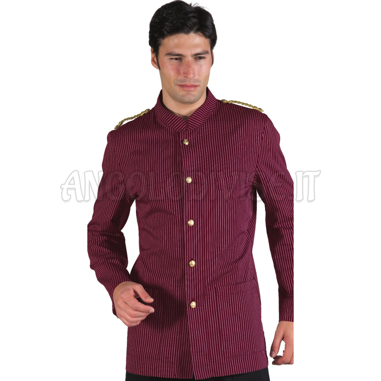 ISACCO COREANA S/TRECCE VIENNA BORDEAUX 100 % COTTON
