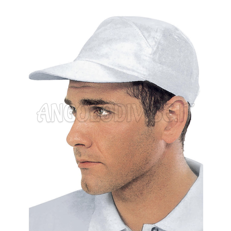 ISACCO CAPPELLO TOM BIANCO 100 % COTTON