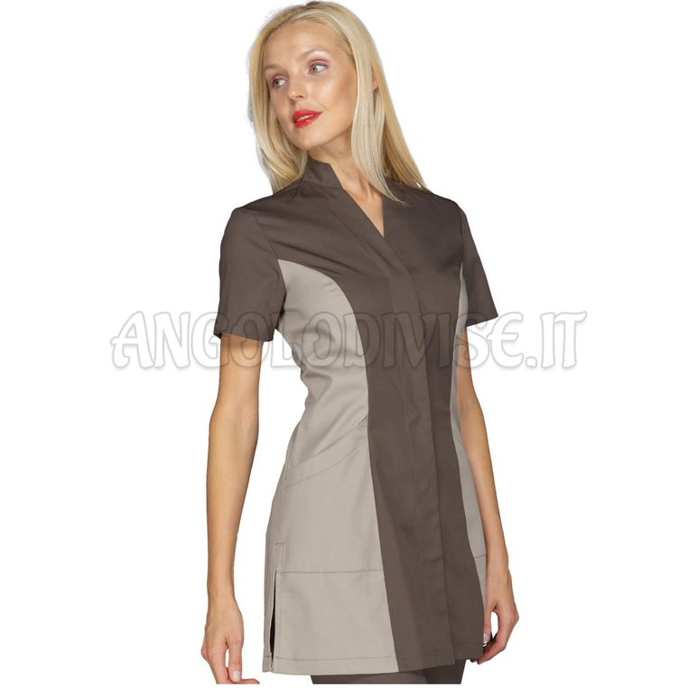 ISACCO CASACCA COPACABANA FANGO+TORTORA 65% POLYESTER  35% COTTON