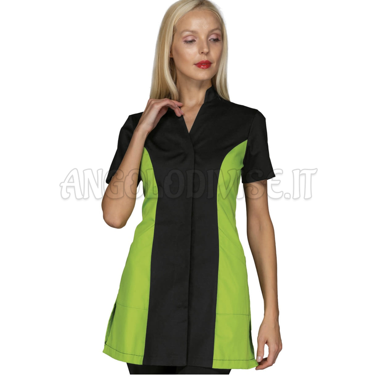 ISACCO CASACCA COPACABANA NERO+MELA 65% POLYESTER  35% COTTON