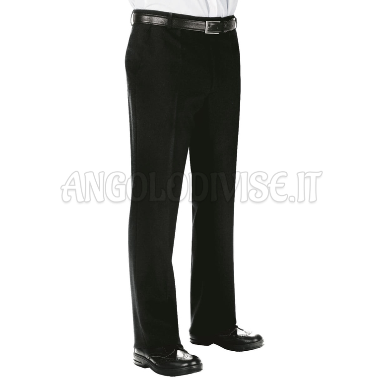 ISACCO PANTALONE UOMO SUPER FRESH NERO 100 % POLYESTER