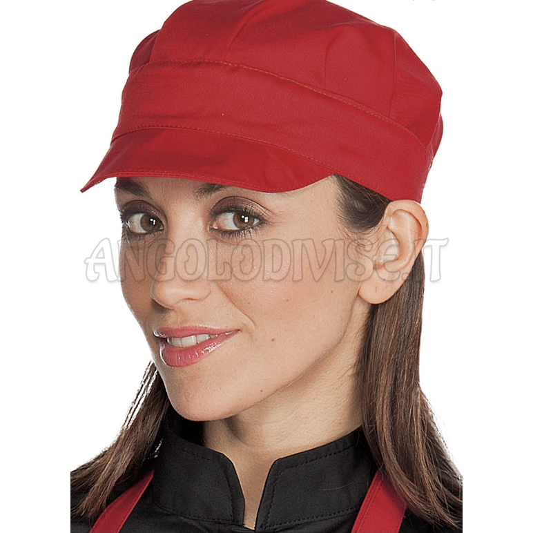 ISACCO CAPPELLO SAM ROSSO 100 % POLYESTER