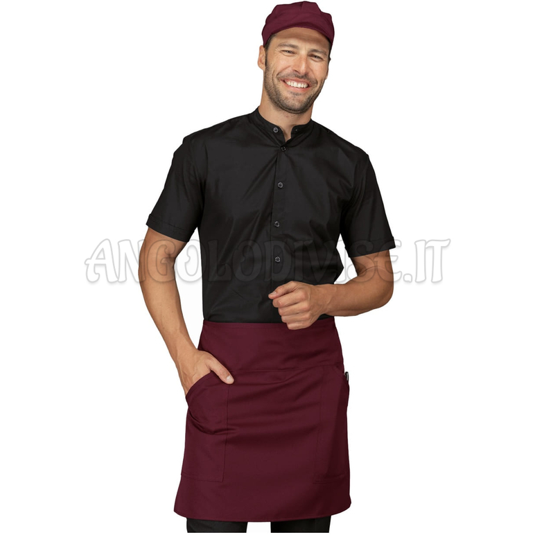 ISACCO GREMBIULE BALLANTYNE BORDEAUX 100 % POLYESTER