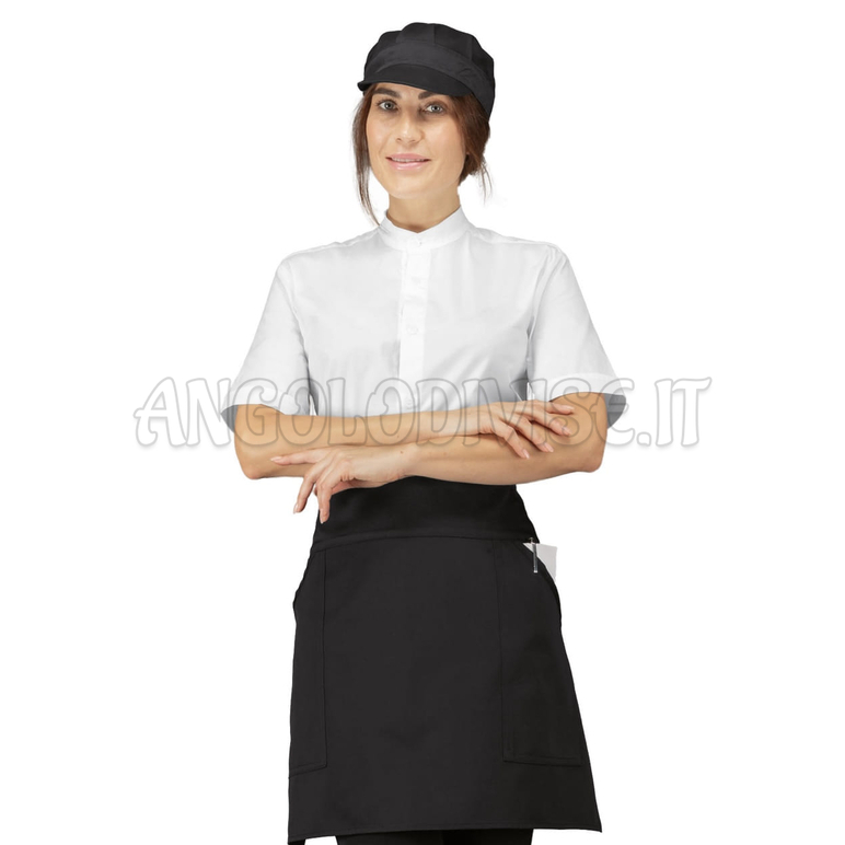 ISACCO GREMBIULE BALLANTYNE NERO 65% POLYESTER  35% COTTON