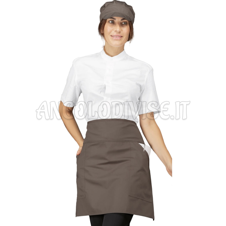 ISACCO GREMBIULE BALLANTYNE FANGO 65% POLYESTER  35% COTTON