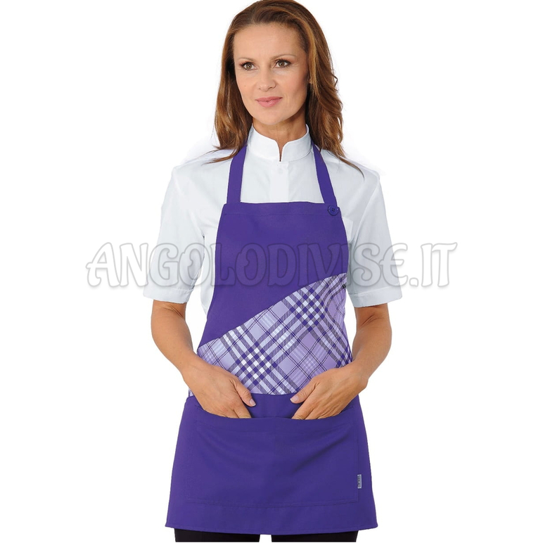 ISACCO LOLLIPOP VIOLA/TARTAN 427 100 % POLYESTER