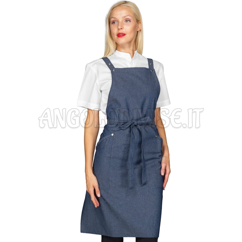 ISACCO GREMBIULE WATSON JEANS 100 % COTTON