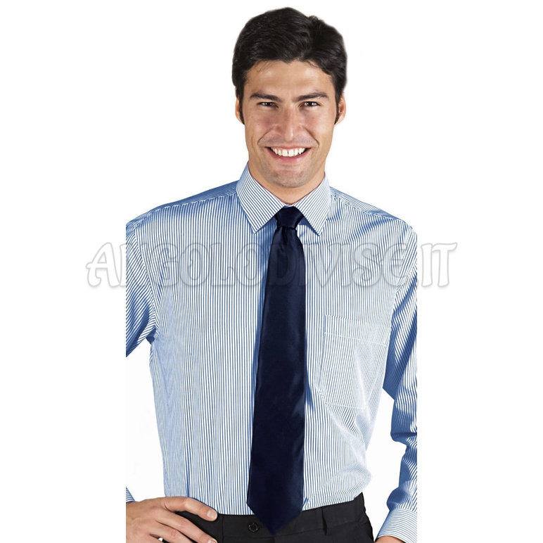 ISACCO CRAVATTA BLU 100 % POLYESTER